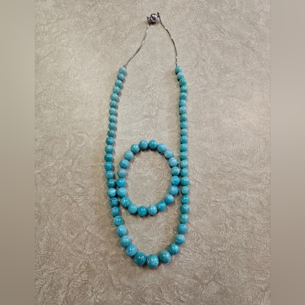 Necklace And Bracelet Set